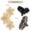 RUseeN4PCS Χαβανέζικα κλιπ μαλλιών με λουλούδια πλουμέριας, Αξεσουάρ μαλλιών για 5