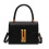 Single Shoulder Bag Black 7.9x5.9x3.1in,Adjustable 3