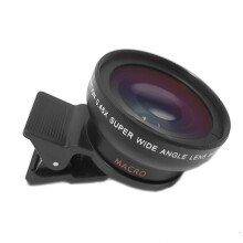 Phone Lens Kit With Travel Bag Super Wide Angle Lens Macro Lens Universal Clamp Design For IPhone Samsung Pixel Wide Compatibility And Dslr Quality