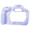 Capa protetora de silicone macio para câmera, resistente a arranhões, emborrachada, na cor violeta. 4