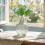 Artificial Pansy Bouquet – Blue, 12 Stems 5