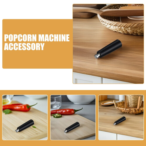 Popcorn Machine Parts Handle Black 2Pcs 2