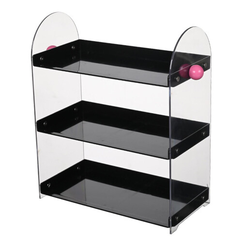 Coffee Mug Holder Countertop Organizer Multifunctional Cup Display Shelf Kitchen Black 1