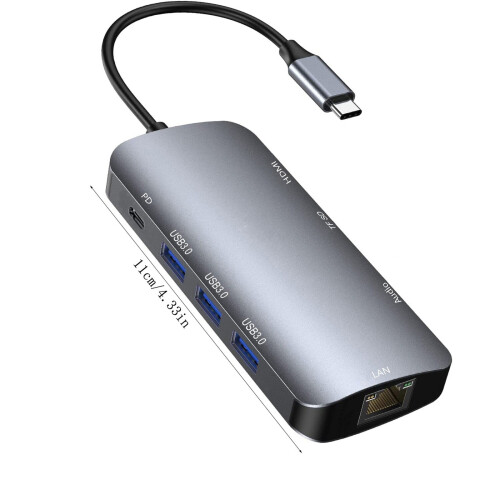 9 In 1 Docking Station An All Around High Efficiency Connectivity Gadget 2