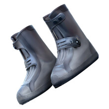 Wasserdichte Silikon-Regenstiefelüberzüge für Männer und Frauen Größe 37-39, verstärkte Outdoor-Regenstiefel