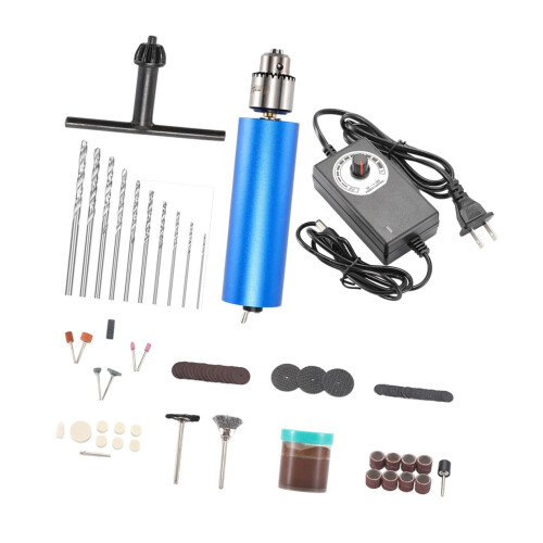 Mini Electric Grinder Handheld Drill Comfortable Grip Wood Carving Lightweight Type C 1