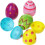30-Pack 3" Printed Plastic Easter Eggs, Empty & Fillable, Compatible with Easter Basket Fillers 8