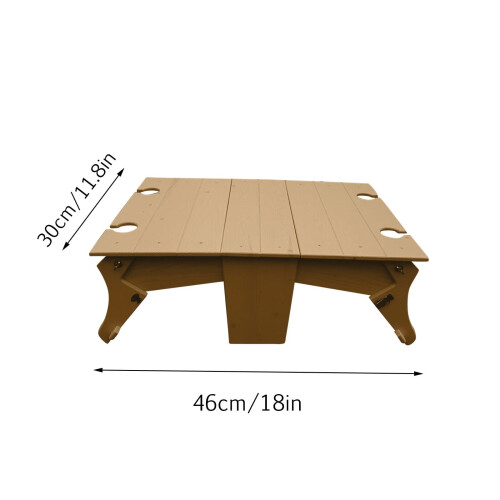 Folding Picnic Basket with Wine Holder 1 pcs 2