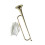 Bugle Tromme Trompet Professionel Messing Guld Musikinstrument Til Performance Band 4