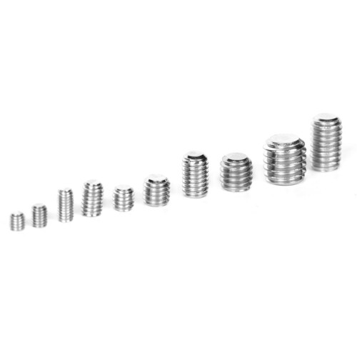 220PCS Stainless Steel Hex Socket Set Screws, M3,M8 Assortment for Machinery Electronics 2