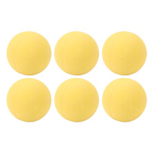 Set di 6 palline da lacrosse in PVC Leggero, Elastico, Eccellente Presa