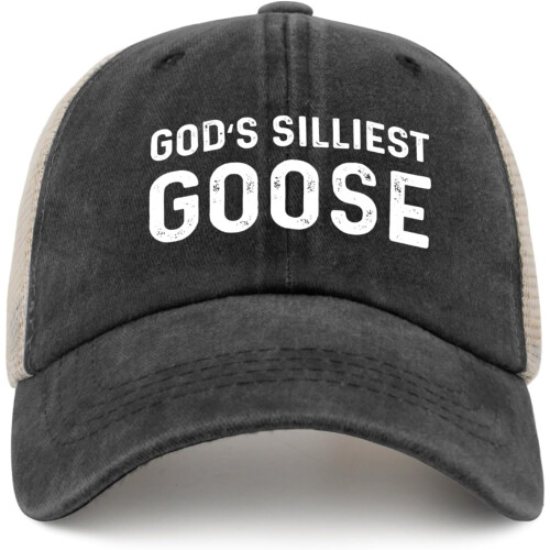 Vintage Mesh Trucker Καπέλο για Άνδρες – Μαύρο 1