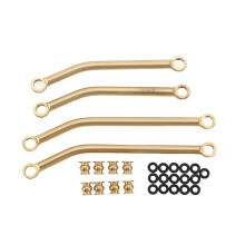 Materiale din aliaj de aluminiu, legături de suspensie RC, geometrie cu gardă superioară, design armat cu alamă, kit complet de upgrade pentru