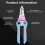 Small Wire Stripper/Crimper/Cutter, Electrical Pliers, Cutting/Crimping/Stripping Multi Tool, Electricians Tools 6