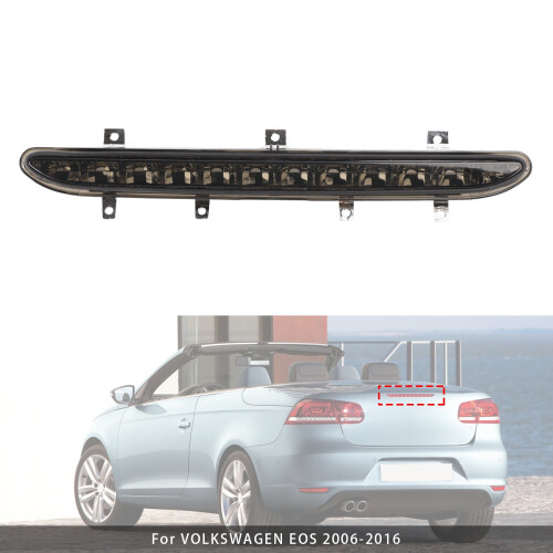 Bageste tredje bremselys 1Q0945097B til Volkswagen EOS 2006-2016, sort 2