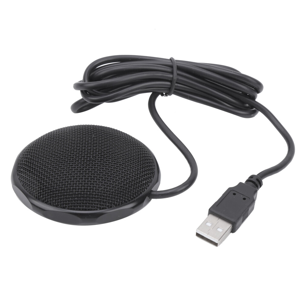 Computer Mic Usb Plug And Play Condenser Microphone360degree Omnidirectional Pickup Conference Microphone For Online Meeting Video Chatting Gaming 9180479820727