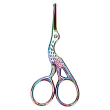 Sharp Sewing Shears Stork Shaped Stainless Steel For Embroidery And Handcrafts Corrosion Resistant Lightweight Design With Comfortable Grip Retro