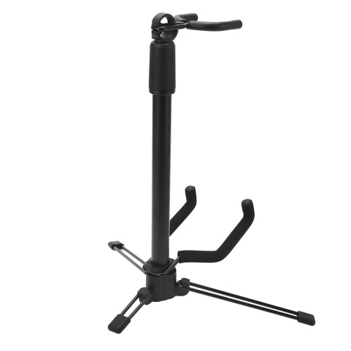 Compact Guitar Stand For Ukulele Violin Mini Guitars, Universal Collapsible Instrument Holder With Stable Triangular Base And Sponge Arm Support