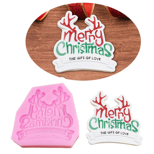 Santa Face Candy Mold Silicone Craft Tool Flexible Quick for Cupcake Decorations 1