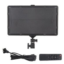 Dimmable Lighting LCD Display LED Panel Light With Adjustable Cold Shoe Adapter Soft And Even Lighting Portable Lighting For Photography Video