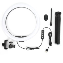 Ring Light for Live Streaming Dimmable LED with3Light Modes10Brightness Levels Content Creation Makeup Lighting Photography Lighting USB Powered