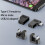 Micro-USB-Adapter, 90-Winkelstecker auf USB-C-Buchse 4