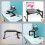 Premium Black Foldable Bed Laptop Desk with Ergonomic Angle for Home Use 5