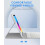 iPad 11th Gen (A16) & 10th Gen Case with Detachable Bluetooth Keyboard, Pencil Holder, Multi-Angle, Silver – compatible with iPad 6