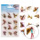 Libellen-Fliegenfischerköder Nass-Trocken-Oberflächenköder 12er-Pack 6