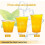 plastic cups [24 oz 100cups],Clear Crystal disposable plastic cups,smoothie cup 3