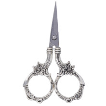 Plommonblomma Broderi Sysax Vassa Detaljer Arbetsverktyg Förgylld Metall Snabbklipp Vintage Europeisk Stil Trimningstråd Tillbehör För