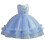 Robe de bal rose princesse sans manches pour filles de 4 à 6 ans 5
