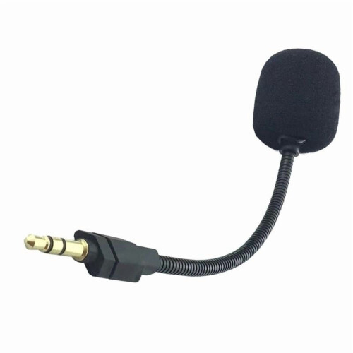 Replacement Game Mic 3.5mm Microphone For compatible with Logitech G733 Lightspeed Game Headset Detachable Microphone Noise Reduction 1