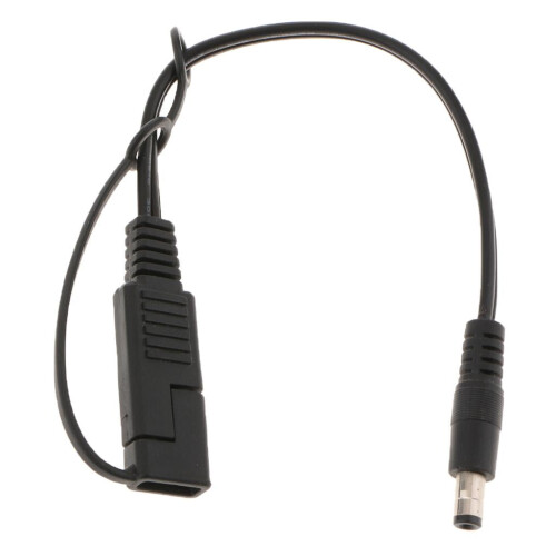 Καλώδιο Premium200mm SAE σε DC5521Coaxial18AWG για θερμαντικά ρούχα μοτοσικλέτας 1