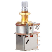 Potentiomètre push-pull pour guitare et basse, contrôle de tonalité de précision, courbe audio, installation facile, construction métallique,