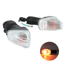Super Bright Motorcycle Turn Signal Lights Flowing LED Lights Amber Lamp Easy To Install High Flexible Rubber Design Shockproof Water Resistant Good