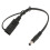 Καλώδιο Premium200mm SAE σε DC5521Coaxial18AWG για θερμαντικά ρούχα μοτοσικλέτας 6