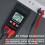 Smart Digital Multimeter with Auto Ranging, AC/DC Voltage, Large HD Screen – Compatible with Standard Test Leads 8