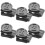 Metal No-Sew Button Suspenders Clips 6-Pack 4