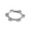 6-bolt disc brake rotor flange adapter 44MM 4