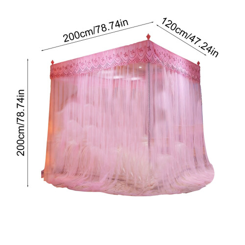 Royal Princess Mosquito Net Canopy for Queen Bed 2