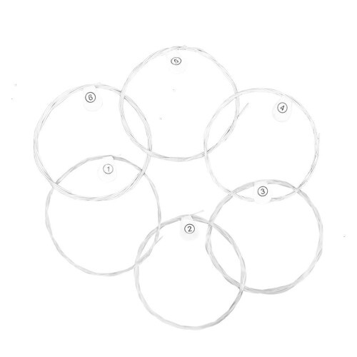 6Pcs Classical Nylon Guitar Strings 1st-6th.028-.043 Guitar String Part 2