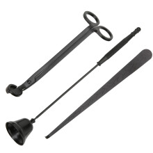 Polished Stainless Steel Wick Cutter Reaches Deep Into Candles Allow Cleaner Burn Prevent Soot Buildup Easy To Use Candle Accessory Set With Storage