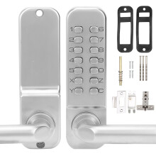 Sensitive Password Keys Equipped Mechanical Combination Lock With Keyless Entry Door Lock And Password Reset Function Featuring Wide Range Of
