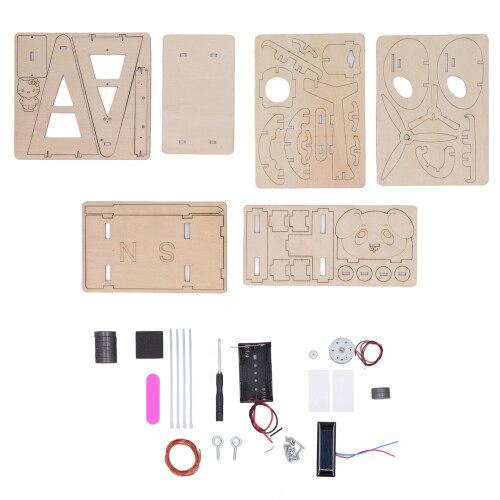 DIY Επιστημονικά Έργα Οικοδόμησης Στυλό Μαγνητικής Αιώρησης Ηλιακό Ελικόπτερο