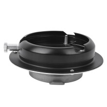 Snoot-Mount-Konverter für Fotoleuchten, Softbox-Adapter wandelt Broncolor-Anschluss in Bowens-Anschluss um, kompatibel mit Beauty-Dish-Adapterlampe