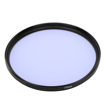 Anti Light Pollution UV Filter For Camera Lenses Dustproof Scratch Resistant HD Optical Glass Lightweight Aluminum Alloy Frame Eliminate Bluish Tones