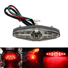 Integrated Motorcycle Brake Running Light Universal Fitment Super Bright LEDs Shockproof Waterproof Long Life Span Rust Free Compact Design Energy