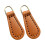 2 Pieces Zipper Pulls Pullers Zip Pulls Zipper Heads for Bag Boot Purses Luggage Brown 4