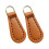 2 Pieces Zipper Pulls Pullers Zip Pulls Zipper Heads for Bag Boot Purses Luggage Brown 5